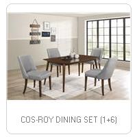 COS-ROY DINING SET (1+6)